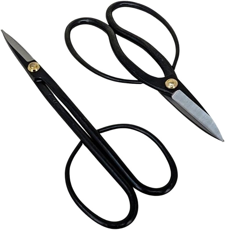 Bonsai Outlet Scissors Pruning Kit - Yoshiaki Heavy Duty Japanese Shears, Bonsai Clippers for Trimming Plants, Arranging Flowers and Working on Bonsai Trees, Carbon Steel Garden Tools