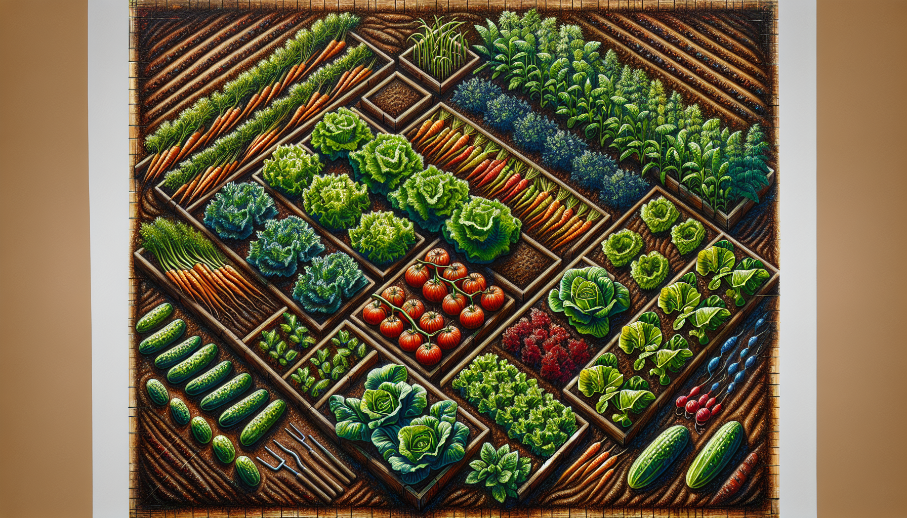 What Is The Most Efficient Vegetable Garden Layout?